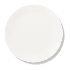 Frühstücksteller<Dibbern Dessertteller 24 cm Fine Bone China Pure weiß