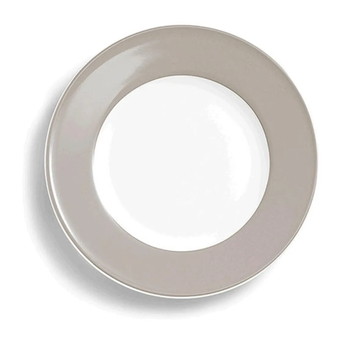 Frühstücksteller<Dibbern Dessertteller 21 cm Solid Color Kiesel