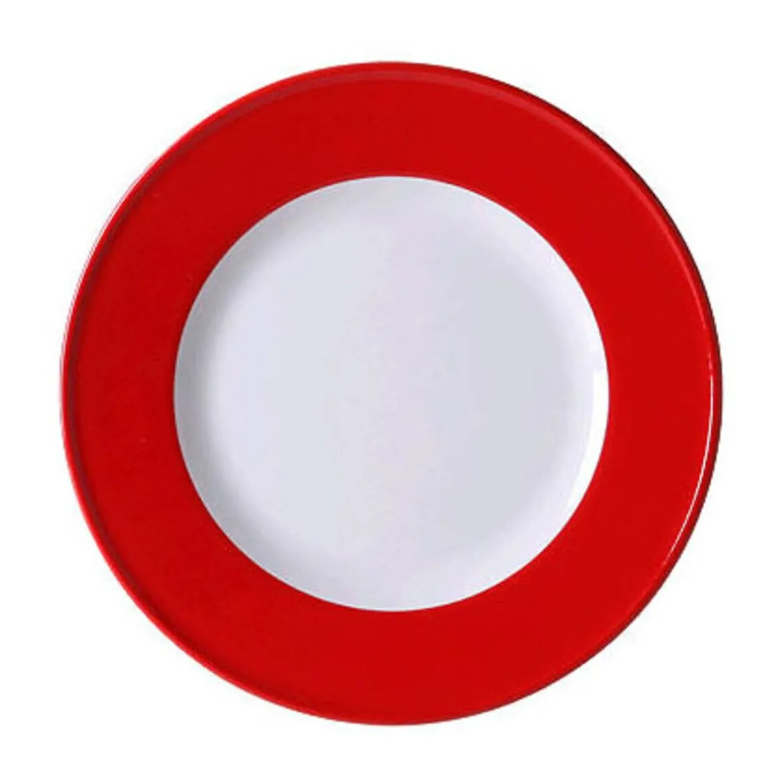 Frühstücksteller<Dibbern Dessertteller 21 cm Solid Color Signalrot