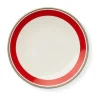 Dibbern Dessertteller 24 cm Capri Rot/Anthrazit