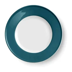 Dibbern Dessertteller 21 cm Solid Color Petrol