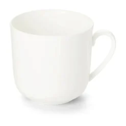 Kaffeetassen<Dibbern Henkelbecher 0,45 l Fine Bone China Classic weiß