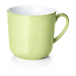 Becher<Dibbern Henkelbecher 0,3 l Solid Color Pistazie