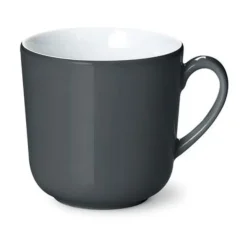 Kaffeetassen|Becher<Dibbern Henkelbecher 0,45 l Solid Color Anthrazit