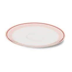 Kaffeeuntertassen<Dibbern Kaffee-Untertasse 16 cm Capri Rosé/Rot