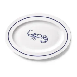 Servierplatten<Dibbern Platte 33 cm Solid Color Brasserie Marine