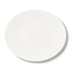 Servierplatten<Dibbern Platte oval 32cm Bone China Pure