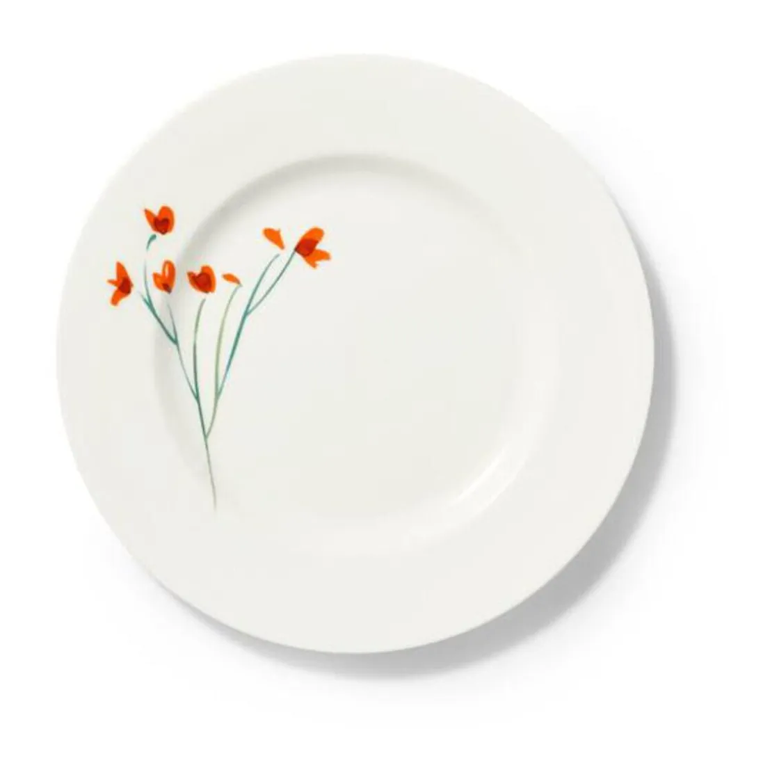 Speiseteller<Dibbern Speiseteller 28 cm Impression Rot