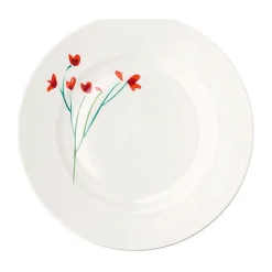 Speiseteller<Dibbern Speiseteller 26,5 cm Impression Rot
