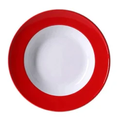 Suppenteller<Dibbern Suppenteller 23 cm Solid Color Signalrot