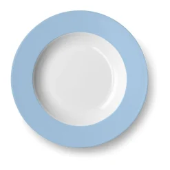 Dibbern Suppenteller 23 cm Solid Color Morgenblau