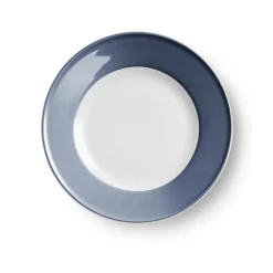 Dibbern Teller flach 21 cm Fahne Solid Color indigo