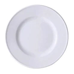 Dibbern Teller flach 21 cm Fahne Solid Color weiss