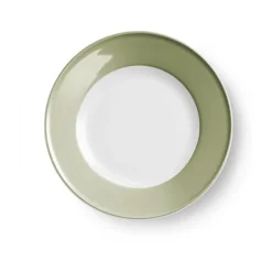 Dibbern Teller flach 21 cm Fahne Solid Color khaki