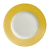 Dibbern Teller flach 21 cm Fahne Solid Color sonnengelb