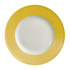 Dibbern Teller flach 21 cm Fahne Solid Color sonnengelb