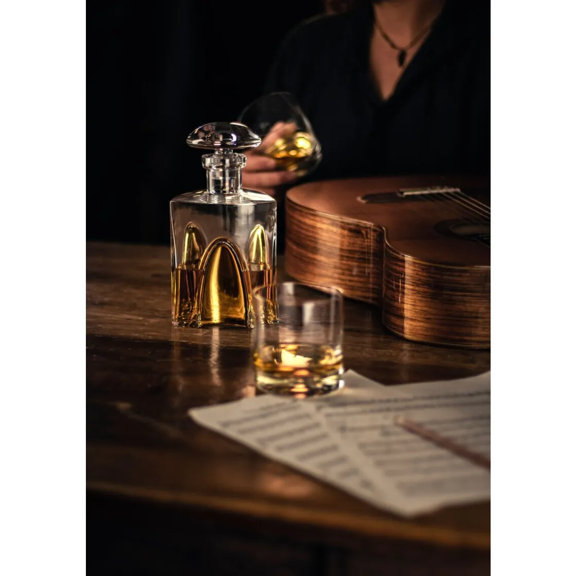 Karaffen<Eisch Karaffe 774/0.75L ND gold Gentleman