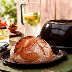 Emile Henry Brot-Set 2-tlg. Fusain