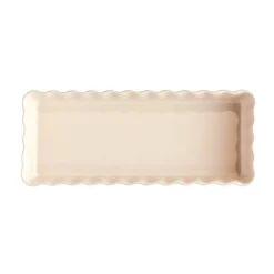 Emile Henry Kuchen-/Tarteform 15x36 cm Argile