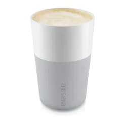 Eva Solo 2 Cafe-Latte-Becher 0,36l Marble grey