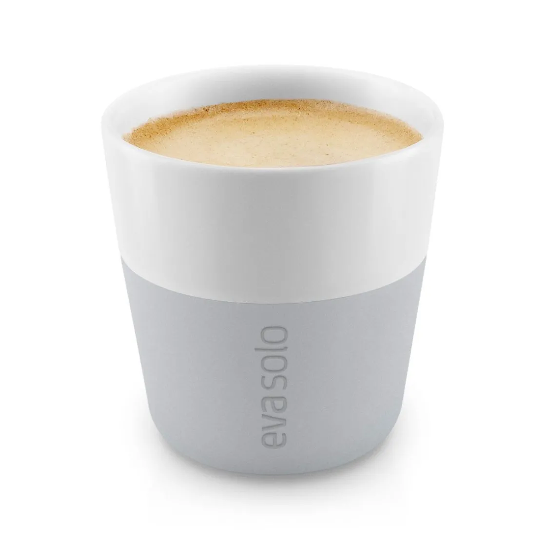 Kaffeetassen<Eva Solo 2 Espresso-Becher 0,08l Marble grey