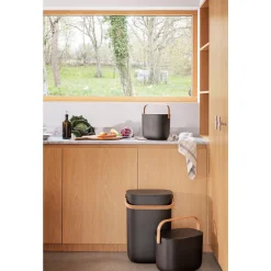 Eva Solo Abfallsortierbehälter Reflect 6,0 l schwarz