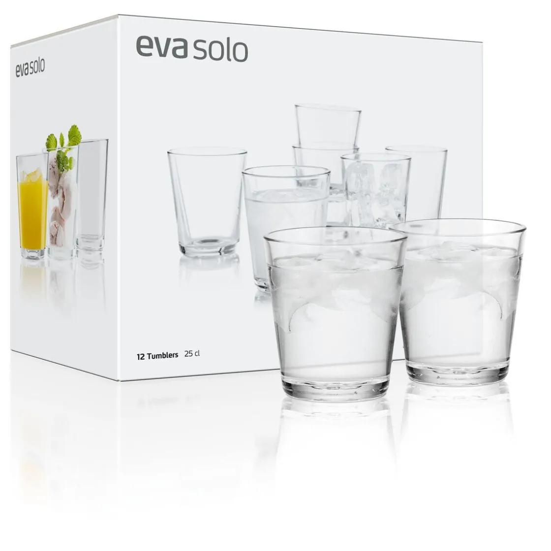 Gläser Set<Eva Solo Glas 12er-Set klar