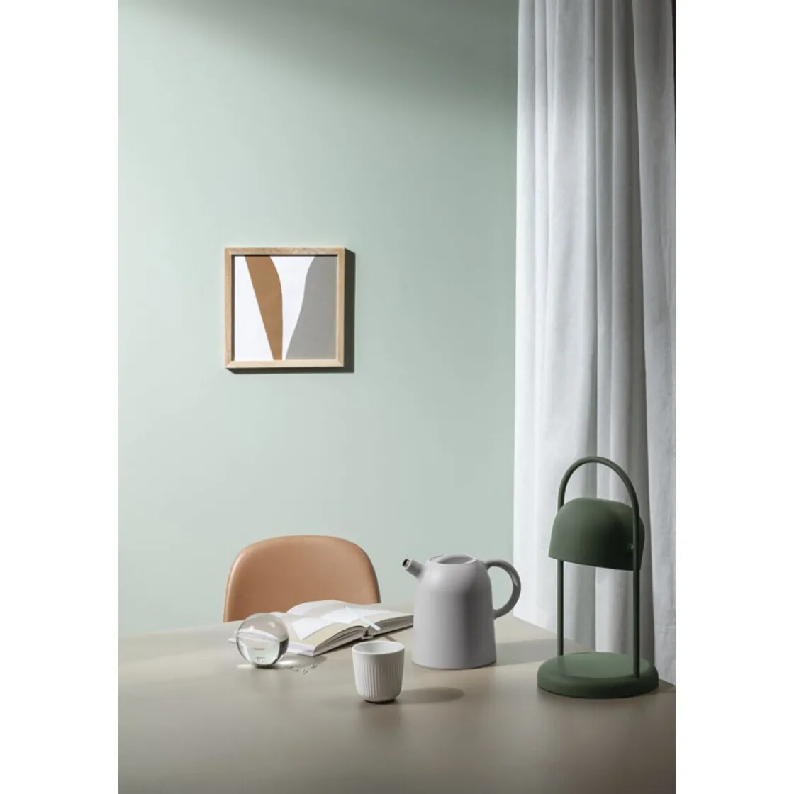 Eva Solo Isolierkanne 1l Thimble marble grey