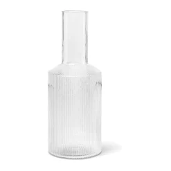 Bestseller|Muttertag<ferm LIVING Karaffe 1,0 l Ripple klar