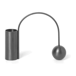 Weihnachten<ferm LIVING Kerzenhalter 11 cm Balance schwarz