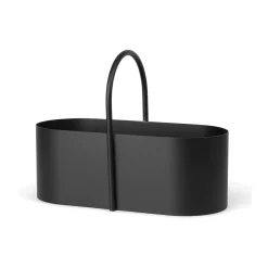 ferm LIVING Toolbox 35x26x17 cm Grib schwarz