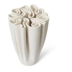 Weihnachten<ferm LIVING Vase Dedali 25 cm offwhite