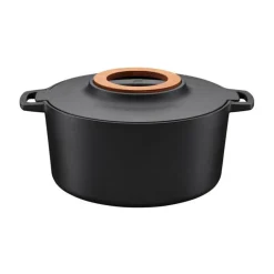 Fiskars Kasserolle 6,0 l Norden schwarz
