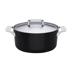 Töpfe|Kochwelt Entdecken<Fiskars Kasserolle mit Deckel 3,5 l Rotisser schwarz