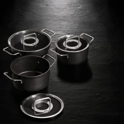 Fissler Bratentopf mit Glasdeckel 28 cm Adamant schwarz