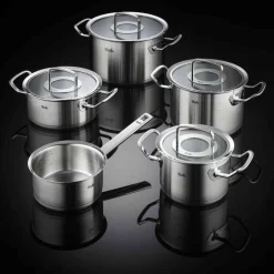 Töpfe|Kochwelt Entdecken<Fissler Topf-Set 5-tlg. Original-Profi Collection silber