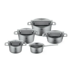 Fissler Topf-Set 5-tlg. Phi Collection edelstahl