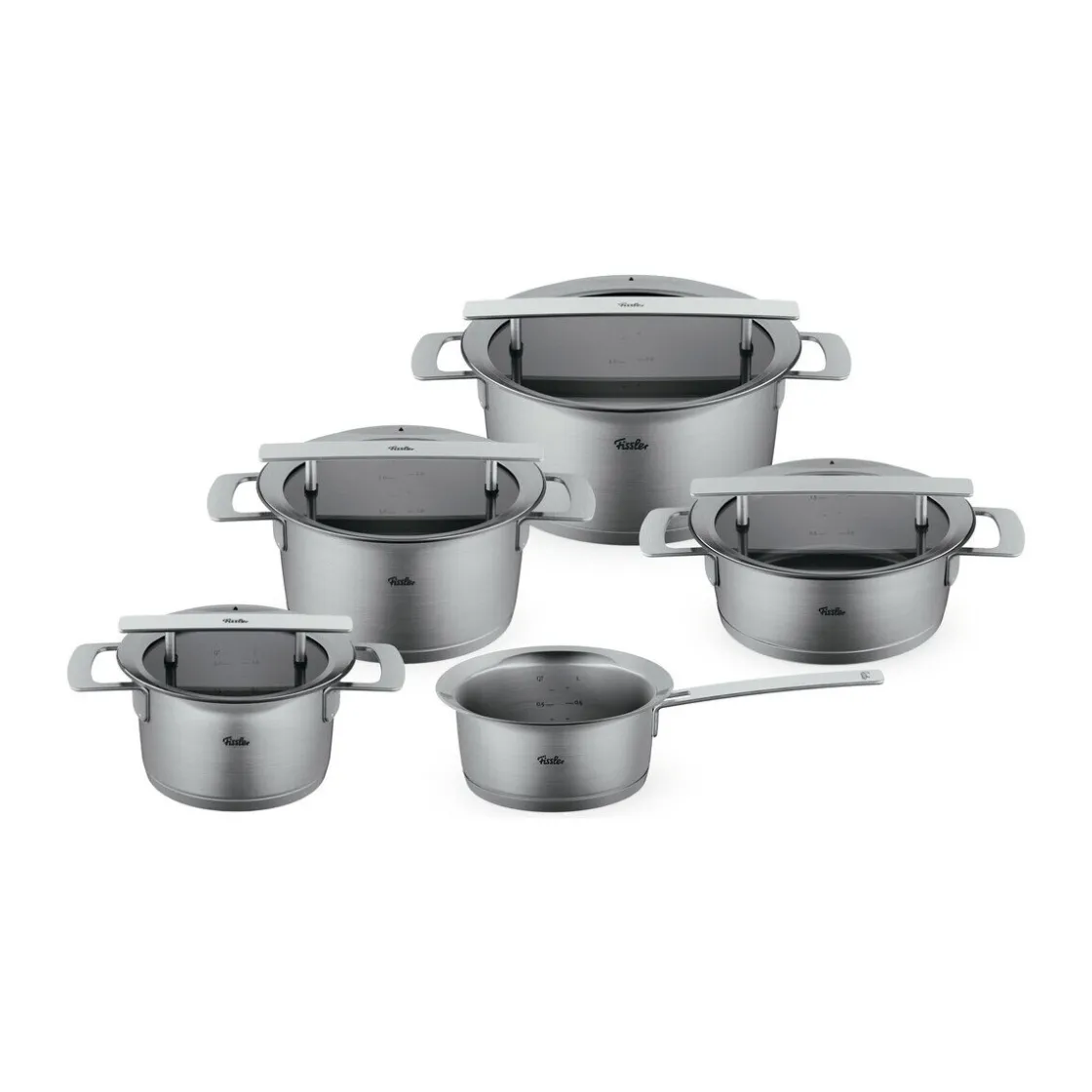 Fissler Topf-Set 5-tlg. Phi Collection edelstahl