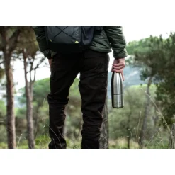 Trinkflaschen<FLSK Isolierflasche mit Becher 0,7 l edelstahl