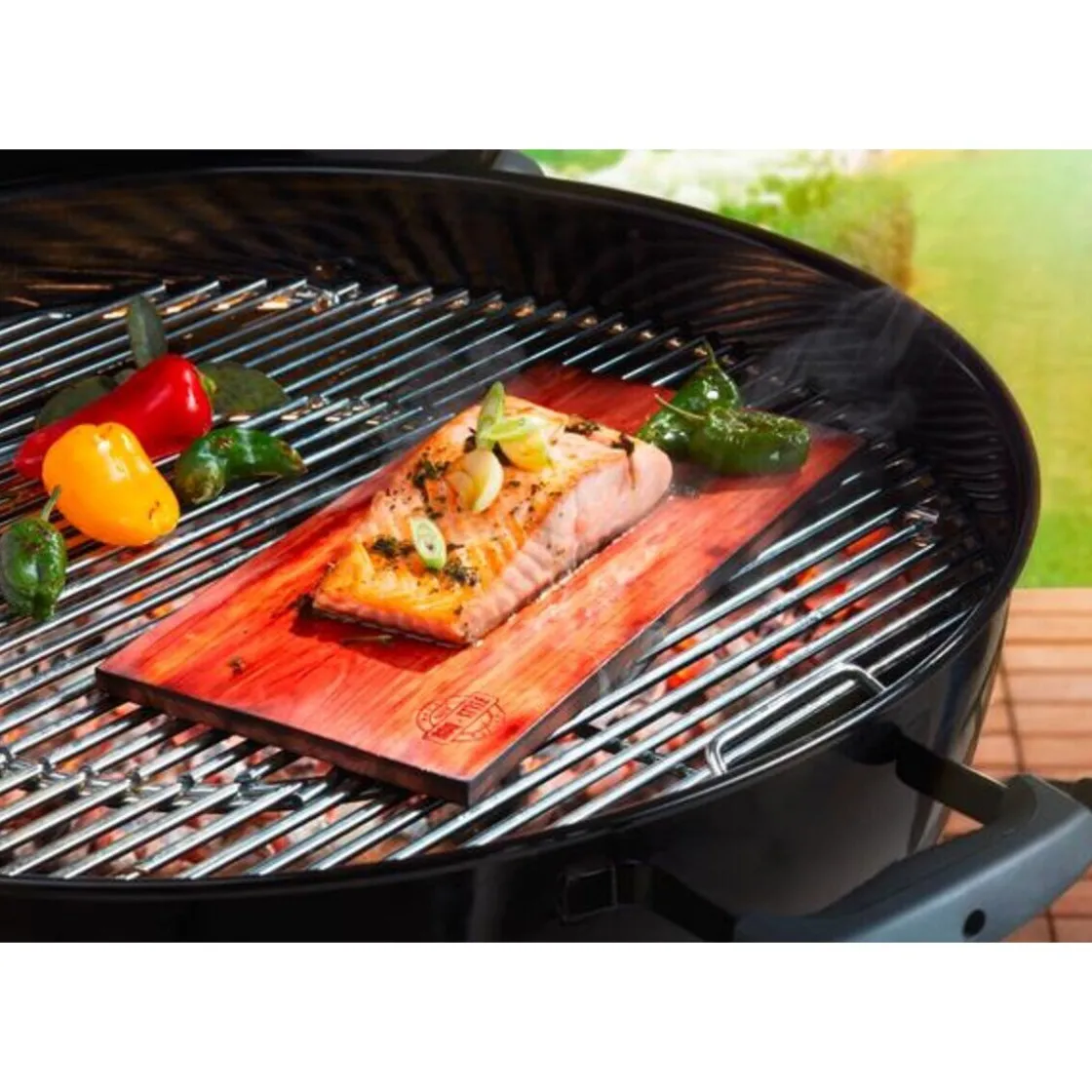 Gefu Grillbrett 2er-Set BBQ Zedernholz