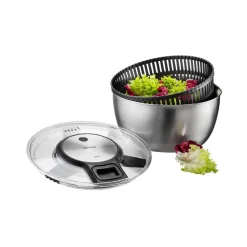 Salatschleuder|Messer & Co. Entdecken<Gefu Salatschleuder 27 cm Speedwing edelstahl