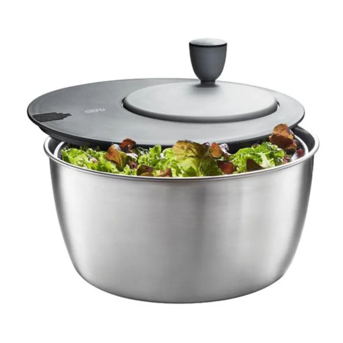 Meal Prep|Spargel Zubehör<Gefu Salatschleuder 3,0 l Rotare edelstahl