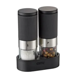 Gefu Salz und Pfeffermühle 2er Set inkl. Menage Tusome