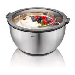 Weihnachten|Schüsseln<Gefu Schüssel-Set 2tlg. mit Spritzschutzdeckel