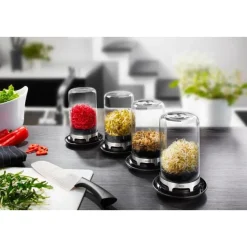 Messer & Co. Entdecken|Kräuter & Gewürze<Gefu Sprossenglas Bivita 18 cm schwarz