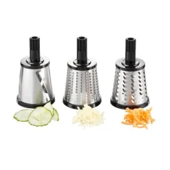 Gefu Trommelreibe Transforma 4-tlg. schwarz