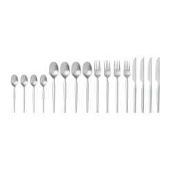 Besteck Set 4 Personen<Gense Besteckset Dorotea 16-teilig matter Stahl
