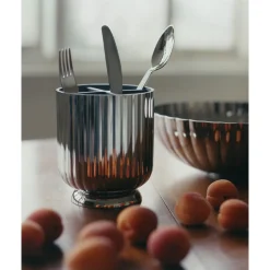 Weihnachten|Besteckaufbewahrung<Georg Jensen Besteckhalter 15 cm Bernadotte edelstahl