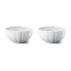 Georg Jensen Schale 2er-Set Bernadotte weiß