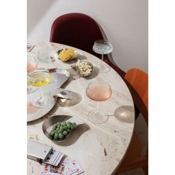 Servierplatten<Georg Jensen Teller 22x44 cm Indulgence edelstahl